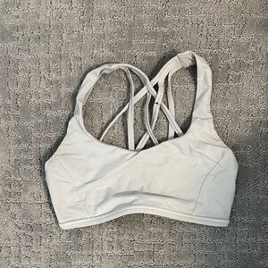 Lululemon Women's White Sports Bra
